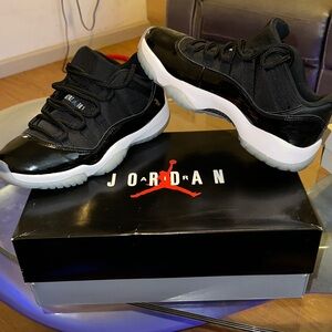 Air Jordan Black and White Sneakers